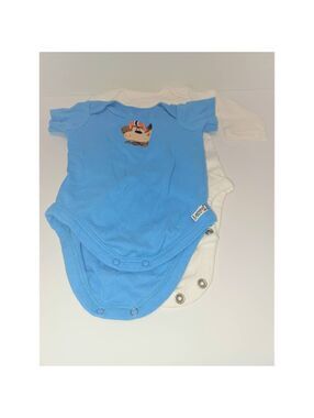 Lamaze Boys Newborn Blue Bear Graphic Bodysuit